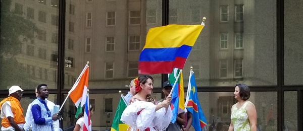 Consulado de Colombia acompañó la celebración del día de la Paz 